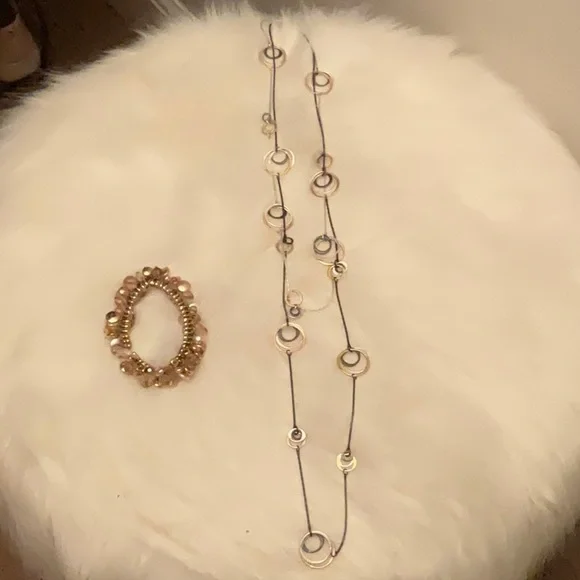 Beaded Bracelet and necklace(3 for $15 items) - Picture 1 of 6